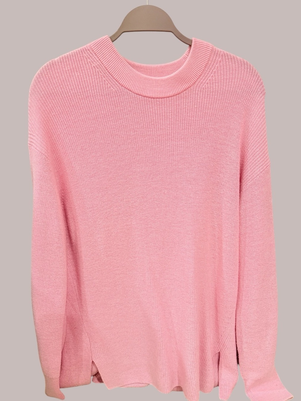 Lululemon Merino Wool-Blend Ribbed Crewneck Sweater